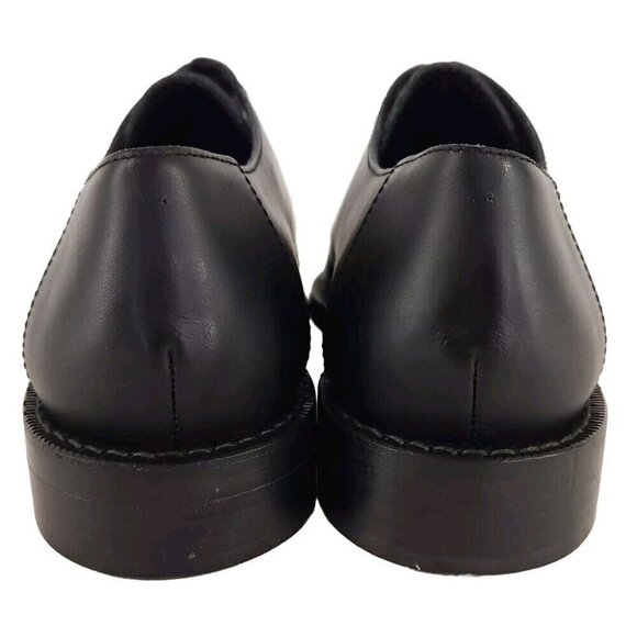 COMME des GARCONS HOMME PLUS Pointed Toe Leather Loafers 24 US 6 Black CDG New main image 9